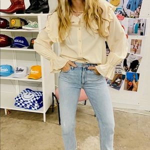 Ascot + Hart Promesa Marielle Ruffle Blouse